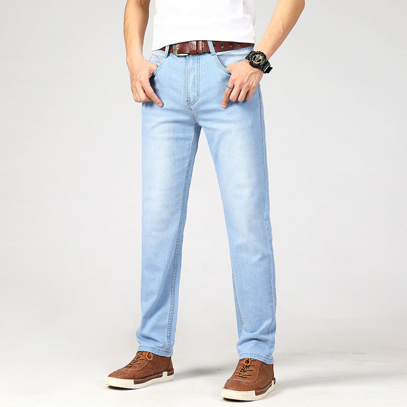 Summer Straight Leg Jeans for Men