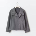Women’s Wool Cropped Jacket for Winter
