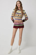 Women’s Wool Knit Jumper Dress for Winter