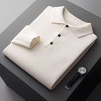 Men’s Merino Wool Knit Polo Jumper for Spring