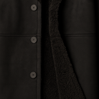 Men’s Shearling Leather Coat for Winter