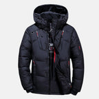 Men’s Insulated Winter Puffer Jacket with Hood