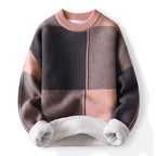 Men’s Merino Wool Knit Sweater for Winter