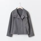 Women’s Wool Cropped Jacket for Winter