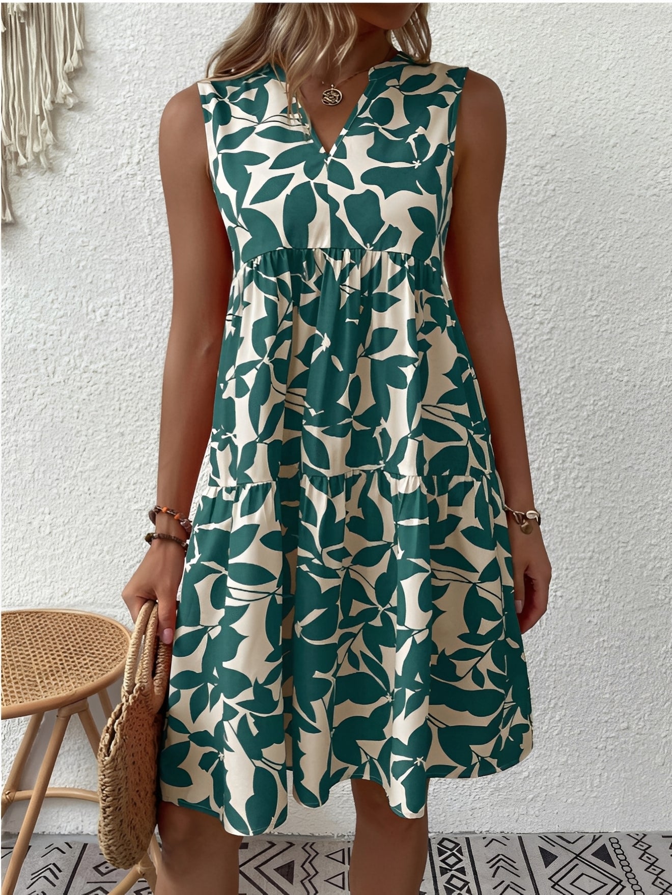 Women’s Sleeveless Cotton Summer Dress