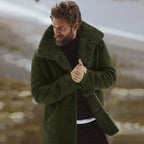 Men’s Shearling Lined Winter Coat