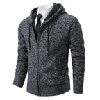 Men’s Fleece Zip Hoodie Jacket for Winter