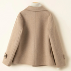 Women’s Wool Pea Coat Jacket for Winter