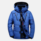 Men’s Insulated Winter Puffer Jacket with Hood