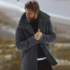 Men’s Shearling Lined Winter Coat