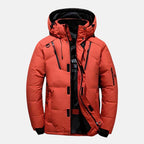 Men’s Insulated Winter Puffer Jacket with Hood