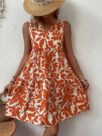 Women’s Sleeveless Cotton Summer Dress