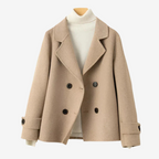 Women’s Wool Pea Coat Jacket for Winter