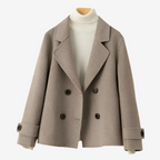 Women’s Wool Pea Coat Jacket for Winter