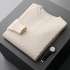 Men’s Wool Knit Jumper for Spring