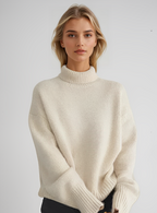 Women’s Wool Turtleneck Jumper for Winter