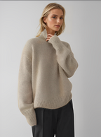 Women’s Wool Turtleneck Jumper for Winter