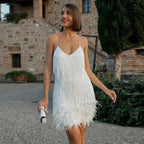 Women’s Cocktail Dress in Polyester for Winter Party Wear