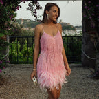 Women’s Cocktail Dress in Polyester for Winter Party Wear