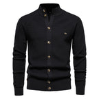 Men’s Wool Knitted Cardigan for Winter