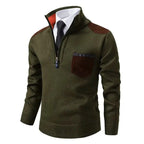 Men’s Wool Half Zip Jumper for Winter