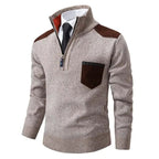 Men’s Wool Half Zip Jumper for Winter