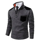 Men’s Wool Half Zip Jumper for Winter