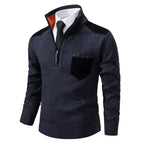 Men’s Wool Half Zip Jumper for Winter