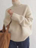 Women’s Wool Turtleneck Jumper for Winter