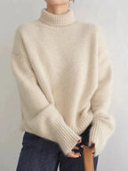 Women’s Wool Turtleneck Jumper for Winter