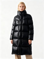 Women’s Mid Length Down Puffer Coat for Winter