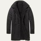 Men’s Shearling Lined Winter Coat