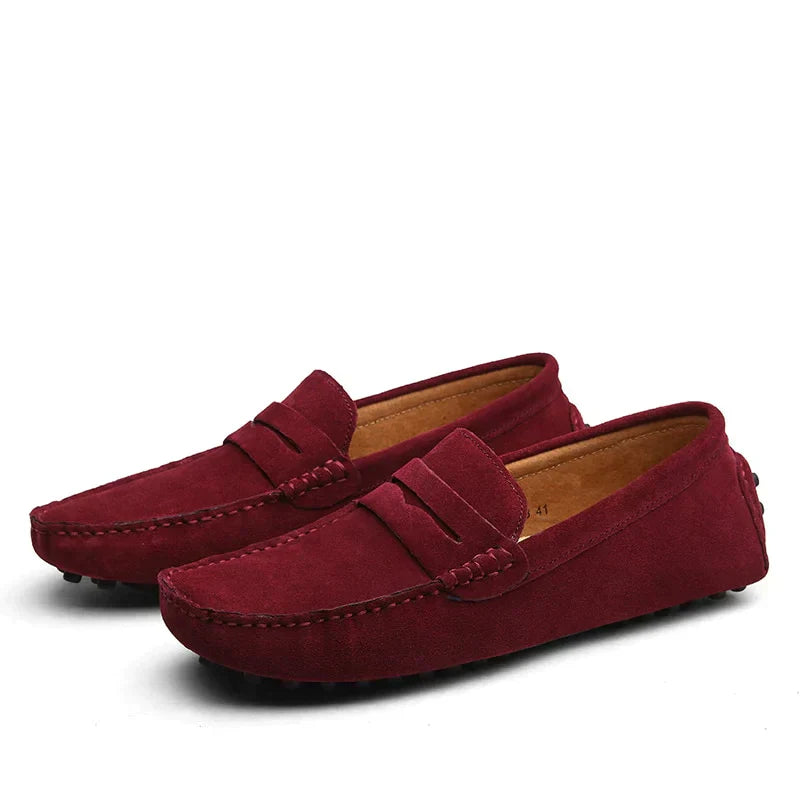 Men's Leather Loafers Spring