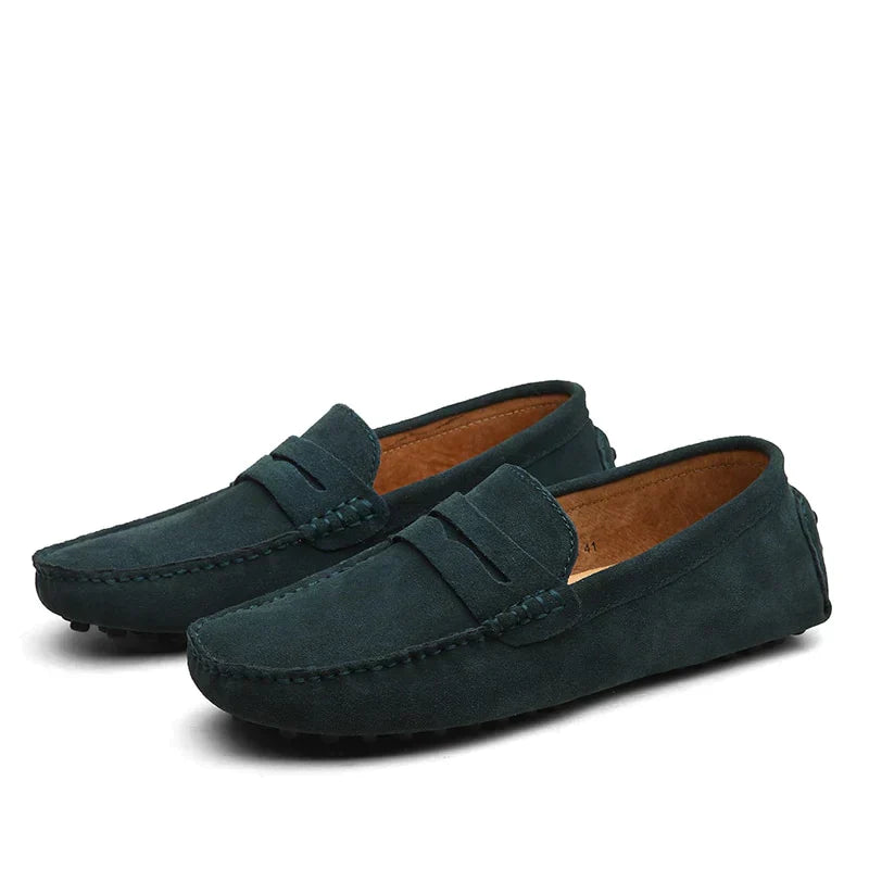 Men's Leather Loafers Spring