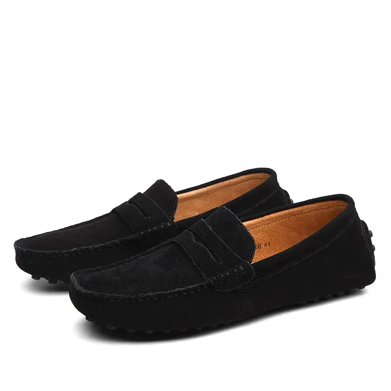 Men's Leather Loafers Spring