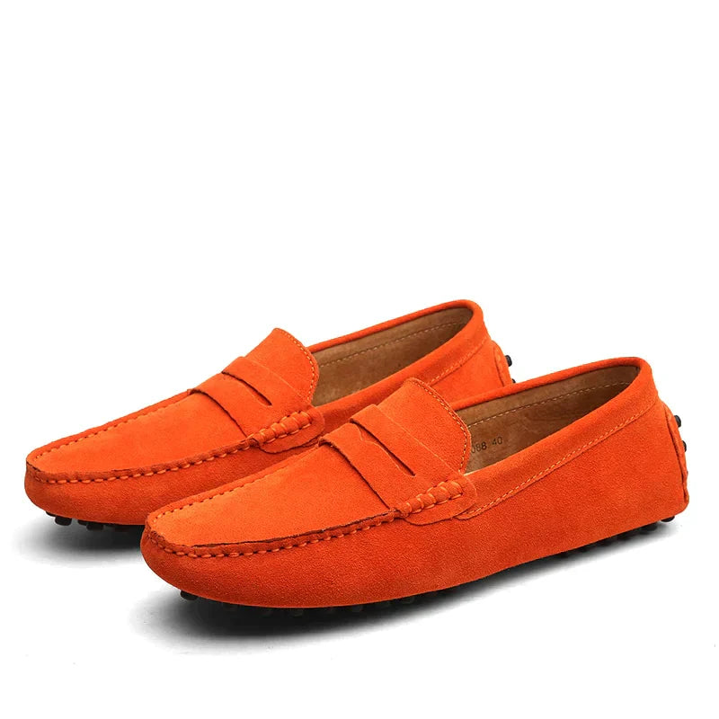Men's Leather Loafers Spring