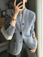Women’s Wool Blazer for Winter