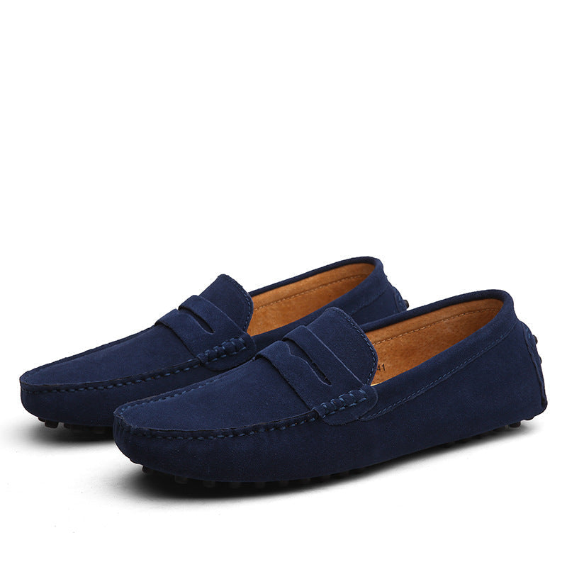Men's Leather Loafers Spring