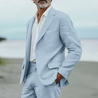 Men's Linen Tailored Suit Spring