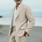 Men's Linen Tailored Suit Spring