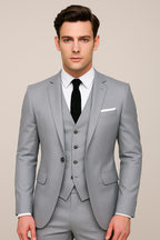 Men's Wool Suit for Winter