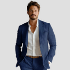 Men's Linen Tailored Blazer Spring