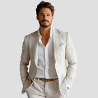 Men's Linen Tailored Blazer Spring
