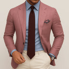 Men's Wool Blend Blazer Spring