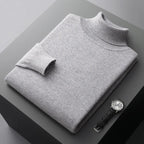 Men’s Cashmere Roll Neck Jumper for Winter