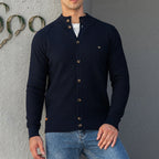 Men’s Wool Knitted Cardigan for Winter