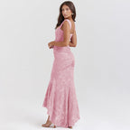 Women’s Lace Maxi Dress for Spring Occasions