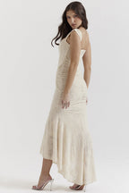 Women’s Lace Maxi Dress for Spring Occasions
