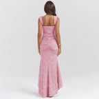 Women’s Lace Maxi Dress for Spring Occasions