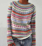Women’s Winter Wool Blend Knit Jumper for Cold Weather